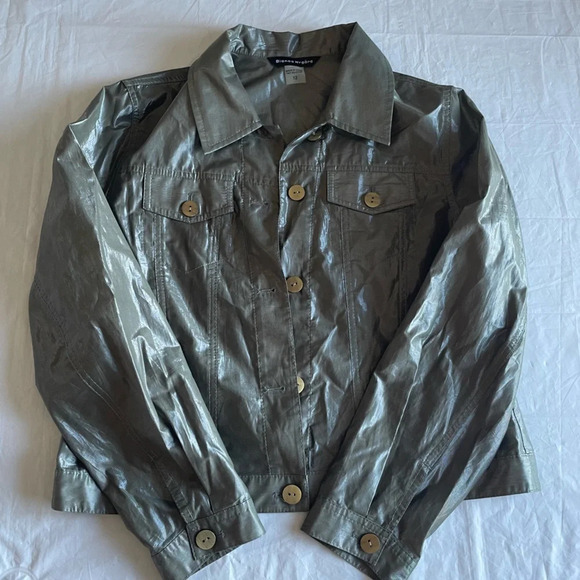 ✨90s  Style Bianca Nygard Women’s Dress Shirt, Size 12 ✨ - Picture 7 of 12